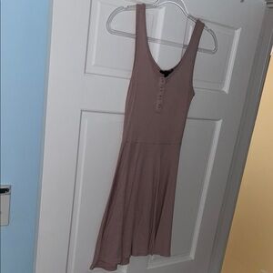 Forever 21 Pink Sleeveless Scoop Neck Sundress